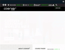 Tablet Screenshot of coerver.com.au