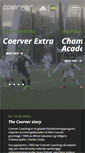 Mobile Screenshot of coerver.no