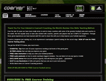 Tablet Screenshot of coerver.eu