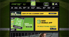 Desktop Screenshot of coerver.net