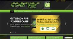 Desktop Screenshot of coerver.com